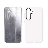 Moule de sublimation 2-en-1 3D revêtu pour coque de téléphone Samsung S26 S25 S24 S23 S22 Series, moule en aluminium pour coque arrière de téléphone portable, gabarits métalliques