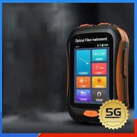 Novker mini OTDR NK2800 reflektor Domain, waktu optik 3.5 inci sentuh LCD 1550nm panjang gelombang 80km
