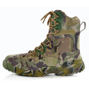 Chaussures tactiques personnalisées TSB07, respirantes et durables, bottes de camouflage CP pour la forêt et la jungle, chaussures de chasse Ranger avec fermeture éclair latérale - Product Image 2