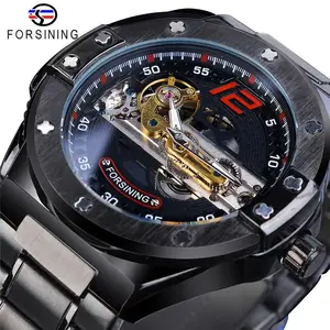 Đồng Hồ Cơ Đa Năng Forsining Cho Doanh Nhân, Đồng Hồ Đeo Tay Tourbillon Tự Động