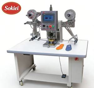 Macchina Automatica per Trasferimento a Caldo di Etichette in Pelle per Lingotti e Solette, Produzione Oraria 800-1000 Paia - Product Image 1