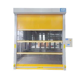 Ouvre-porte coulissant sectionnel industriel à levage <span class=keywords><strong>vertical</strong></span> Système coulissant Portes de garage à enroulement pour entrepôt d'usine - Product Image 2