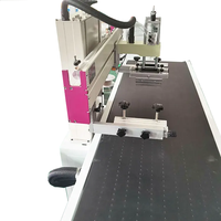 Máquina Automática de Serigrafía para Tela de Alta Precisión con Línea de Ensamblaje Impresora Plana de Serigrafía de un Solo Color para Bolsas de Plástico