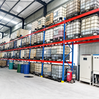 Système de rayonnage industriel en acier robuste pour entrepôt, stockage et logistique en usine