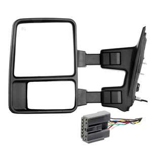 XMAXVISION Par de Retrovisores Laterales con Calefacción y Función de Luz Direccional para F250/F350/F450/F550 Super Duty 2003-2007, Nuevo, Negro 1 - Product Image 4