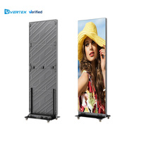 Écran d'affichage LED pliable en aluminium moulé sous pression hautement recommandé P2.5 P2 P1.86 640*1920mm pour événements et studios