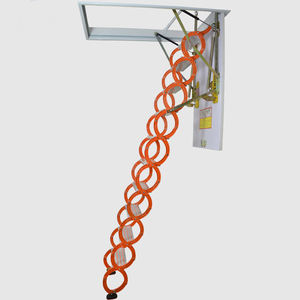 Nuevo diseño, aleación de titanio y magnesio, precio de <span class=keywords><strong>escalera</strong></span> de ático plegable - Product Image 2