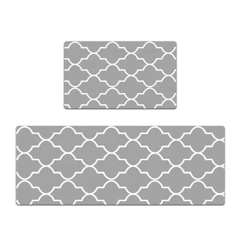 Carpets design PVC leather kitchen waterproof mats