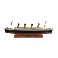 Décor nautique de bateau à voile Titanic, accessoires de décoration créative, cadeau artisanal, souvenir, 1 pièce