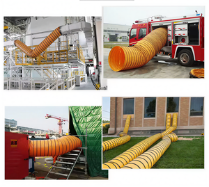 PVC Flexibler Luftkanal Feuerhemmender Flexibler Luftkanal für Belüftungssysteme - Product Image 5