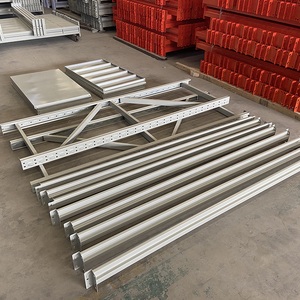 Conteneur à roulettes robuste en acier inoxydable moderne pour le stockage de marchandises, étagère d'entrepôt pour manteaux, pneus et usage en cuisine - Product Image 6