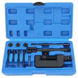 Motorcycle Chain breaker and riveting tool kit Chain Link Breaker Rivet Press Riveting Cutter Repair Removal Tool Kit