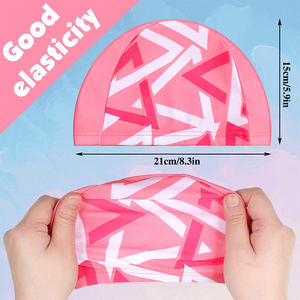 <span class=keywords><strong>Gorro</strong></span> de natación personalizado de fábrica con dibujos de animales para niños, <span class=keywords><strong>gorro</strong></span> de natación para niñas y niños, <span class=keywords><strong>gorro</strong></span> de natación elástico para <span class=keywords><strong>piscina</strong></span> para niños de 1 a 10 años - Product Image 2