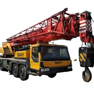 Promotion of Sany Used 75ton Hydraulic Mobile Truck <b>Crane</b> Telescopic Boom Truck <b>Crane</b> with Hangfa Engine for Sale - Product Image 1