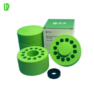 صندوق تبريد متدرج اللون رائج البيع، معدات مختبرية بيولوجية، حاوية تجميد الخلايا سعة 5 مل لـ 12 قارورة تجميد سعة 5 مل - Product Image 3