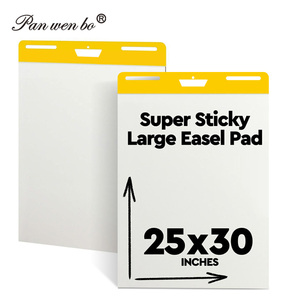25x30in 30 tờ tự dính lật biểu đồ giấy dính cực lớn dính ghi chú lật biểu đồ giấy tự dính mini Giá vẽ Pad - Product Image 1