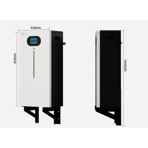 แบตเตอรี่สำรองพลังงานแสงอาทิตย์ 15kWh 16kWh 51.2V 10Kw แบบ CAN Split IP65 ระบบไฮบริดติดผนังสำหรับบ้าน - Product Image 4