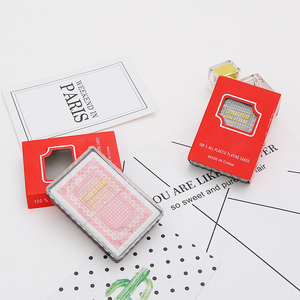 <span class=keywords><strong>Carte</strong></span> da gioco da tavolo in PVC resistenti impermeabili per i grossisti cinesi divertenti <span class=keywords><strong>carte</strong></span> da gioco realizzate con materiale cartaceo <span class=keywords><strong>di</strong></span> qualità - Product Image 5