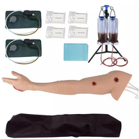 Modelo de Brazo Multiblesiones 2026 para Entrenamiento de Hemostasia y Cuidado de Traumas, Kit de Modelo de Brazo para Entrenamiento de Hemostasia y Aplicación de Apósitos