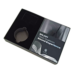 Luxury <b>Black</b> Rigid Cardboard Magnetic Gift <b>Box</b> with Custom Logo - Product Image 4