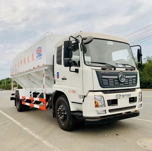 Dongfeng Camion d'alimentation pour animaux de 12 tonnes 4x2 Diesel Garin Camion de transport en vrac pour le bétail de volaille de ferme - Product Image 2
