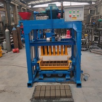 Machine de fabrication de briques en plastique QTJ4-40 best-seller Machine à briques de pavage par blocs de ciment Machines de fabrication de briques de bordure de trottoir