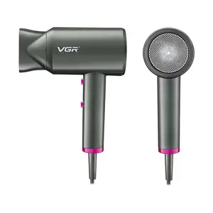 VGR-secador de pelo eléctrico con motor potente para salón profesional, V-400, a la moda, CA
