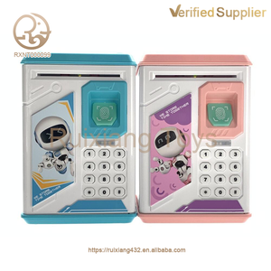Hucha <span class=keywords><strong>de</strong></span> <span class=keywords><strong>ahorro</strong></span> electrónico, cajero automático, contraseña <span class=keywords><strong>de</strong></span> huellas dactilares, <span class=keywords><strong>caja</strong></span> <span class=keywords><strong>de</strong></span> seguridad para dinero, regalo para niños, juguete educativo interactivo cognitivo - Product Image 6