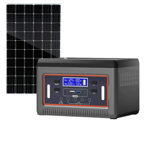 สถานีแผงโซลาร์เซลล์แบบพกพา 500W พร้อมอะแดปเตอร์ AC แบตเตอรี่ LiFePO4 ความจุสูงสำหรับกรณีฉุกเฉิน อินเวอร์เตอร์ PV คลื่นไซน์บริสุทธิ์ MPPT - Product Image 1