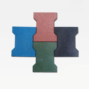 Dalles de sol en caoutchouc colorées en forme d'os pour chien, <span class=keywords><strong>prix</strong></span> d'usine, pour extérieur - Product Image 3