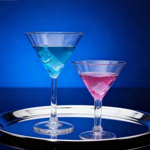 Vasos de Margarita de Policarbonato de 300 ml, <span class=keywords><strong>Precio</strong></span> de Fábrica ORIA, Copas de <span class=keywords><strong>Martini</strong></span> de Plástico con Diseño Personalizado en Existencia, Impresión de Logotipo Personalizado - Product Image 3