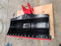 Godet hydraulique inclinable OEM ODM de 1200 mm de largeur pour excavatrice Komatsu de 5 à 8 tonnes