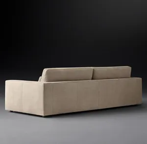 Juego de Muebles de Cuero de Diseño Moderno para Sala de Estar, Diseños de Lujo, Venta al Por Mayor de Fábrica Sassanid - Product Image 4