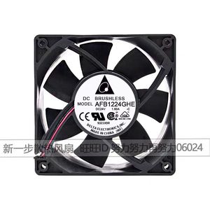 Ventilateur sans balais Delta AFB1224GHE C 120 mm 24 V CC pour refroidissement haute vitesse d'onduleur - Product Image 2