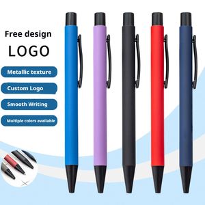 High-quality Simple Style Metal <b>Ballpoint</b> <b>Pen</b> Can Be Pressed and Write Smoothly. the Metal <b>Pen</b> Is Suitable for Office and Study - Product Image 2