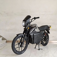 Moto électrique E51 70cc, moteur central 72V 5KW, vitesse de pointe 70KM/H, E-Moto de ville avec batterie LFP