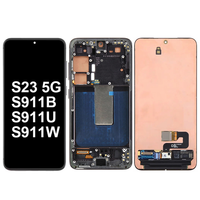 S23 Mini Phone Dynamic Amoled Ecran Oled Replacement Lcd Bez Ramki Display Original S23 5g Screen with Frame for samsung galaxy