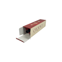 Boîtes à vin de luxe en carton rigide faites à la main sur mesure pour bouteille en verre de champagne boîte-cadeau stratification mate gaufrage vodka