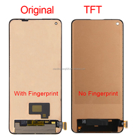 Écran tactile de remplacement TFT original pour téléphone portable 1 + 8T avec cadre pour écran LCD One Plus 8T KB2003