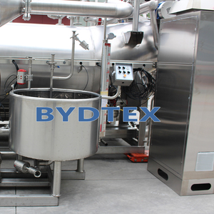 Yüksek sıcaklık tekstil boyama makineleri 500kg 1000 kg kapasite Ht Jet akış örgü kumaş boyama makinesi 1ch/1 tüp