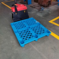 Palette en plastique robuste 1200x1000 HDPE Euro du fabricant chinois Palette en plastique à entrée à 4 voies pour le stockage en entrepôt
