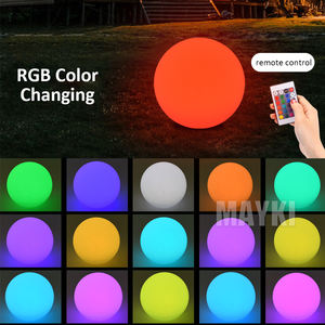 Snoezelen Sensory Room Decor 8 pulgadas Bola de luz LED recargable RGB Bola de luz que cambia de color para niños con autismo - Product Image 6