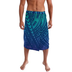 Envío Directo, diseño Tribal polinesio personalizado, es decir, Faitaga Tonga Tupenu Lavalava, hombres informales, media falda aborigen, ropa samoana - Product Image 5
