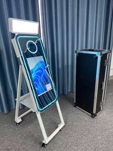 Photomaton avec écran tactile LCD, cadre LED, logiciel IA pour smartphones et iPad, stocké aux États-Unis - Product Image 4