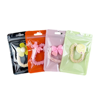 Pochettes d'emballage en plastique personnalisées en gros sacs zip-lock transparents à fermeture éclair refermable pour bijoux boucles d'oreilles Sachet Emballage