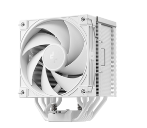 Refroidisseur de processeur DeepCool AK700 DIGITAL blanc, AI intelligent, réglage automatique des performances de refroidissement, affichage en temps réel, 280W haute puissance pour PC - Product Image 3
