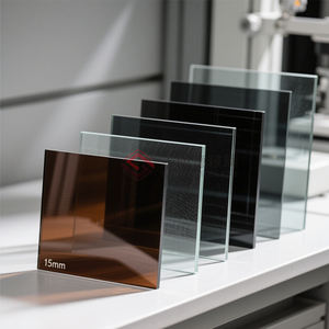 6mm 8mm 10mm 12mm clair Bronze trempé filaire verre Construction décoration fenêtres pour Hall prix compétitifs par pied carré - Product Image 4