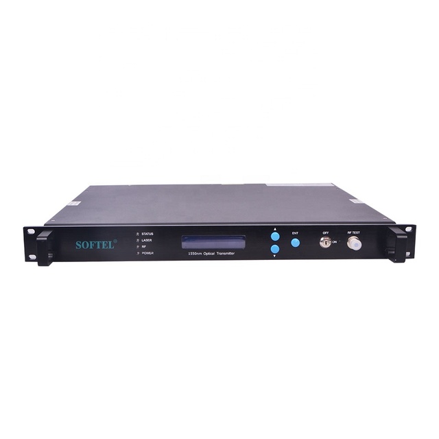 1550nm External Modulation Optical Transmitter Fiber Optic Equipment