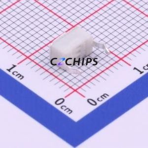 TS3643CJ Tactile Switch Through hole Component (THT) Switch Single Pole Single Throw Rectangle Button 2.5N Through Hole - Product Image 2