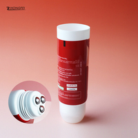Vente en gros de nouveaux produits emballage cosmétique personnalisé tête de boule de massage multifonctionnelle crème de massage cosmétique tube souple